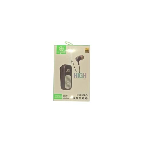 (YK-25 PRO) BLUETOOTH KULAKLIK MAKARALI