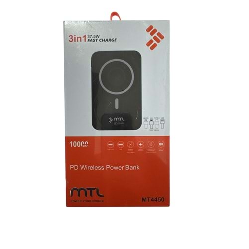 (MT4450) 10.000 MAH POWER BANK MAGSAFE