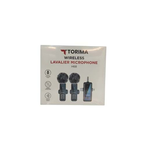 (H68) BLUETOOTH YAKA MİKROFONU 2İN1