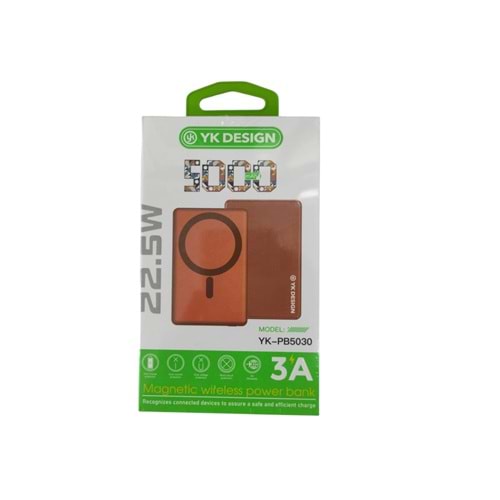 5000 MAH POWER BANK MAGSAFE (YK-PB5030)