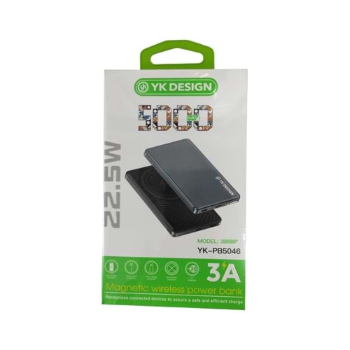 5000 MAH POWER BANK MAGSAFE (YK-PB5046)