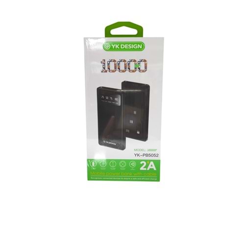 (YK-PB5052) 10.000 MAH POWER BANK