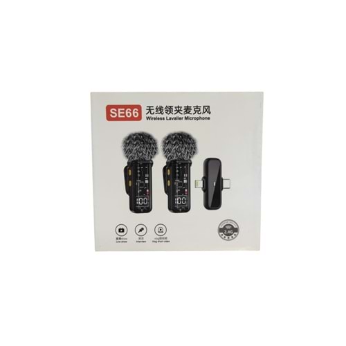 BLUETOOTH YAKA MİKROFONU 2İN1 (SE66)