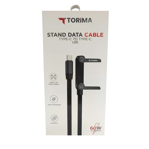 (U26) TYPE-C TO TYPE-C KABLO STANDLI