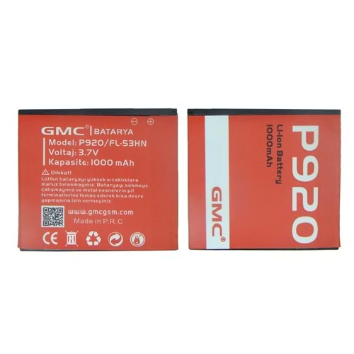 P920 BATARYA GMC