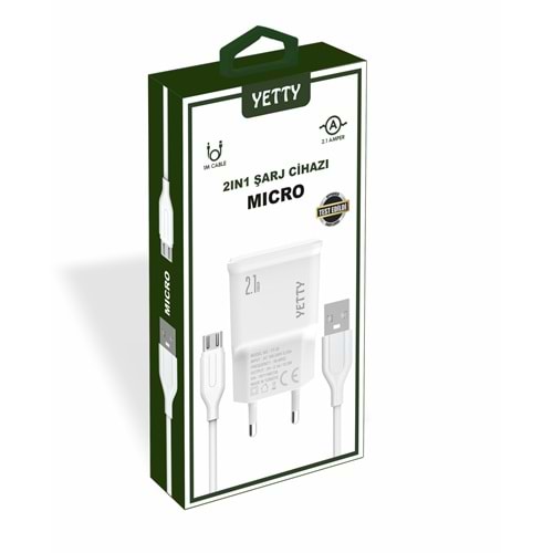 (YT-30M) 10.5W MİCRO ŞARJ YETTY-5Lİ