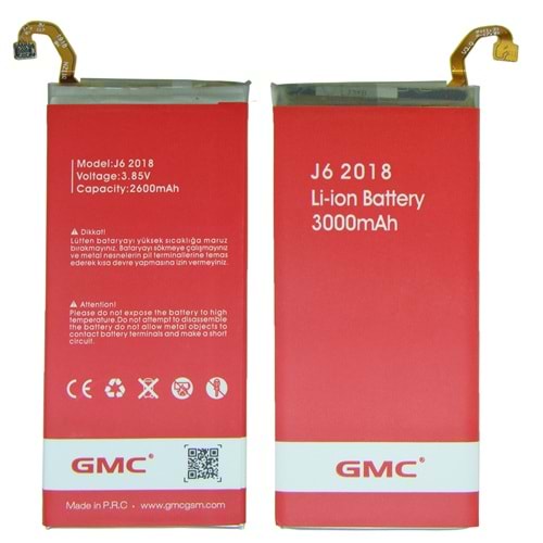 J6 2018 BATARYA GMC