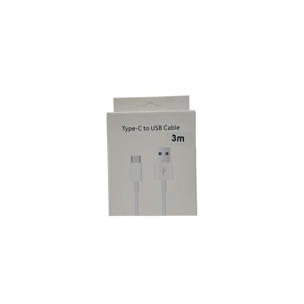 TYPE-C USB KABLO 3 METRE (TC33)