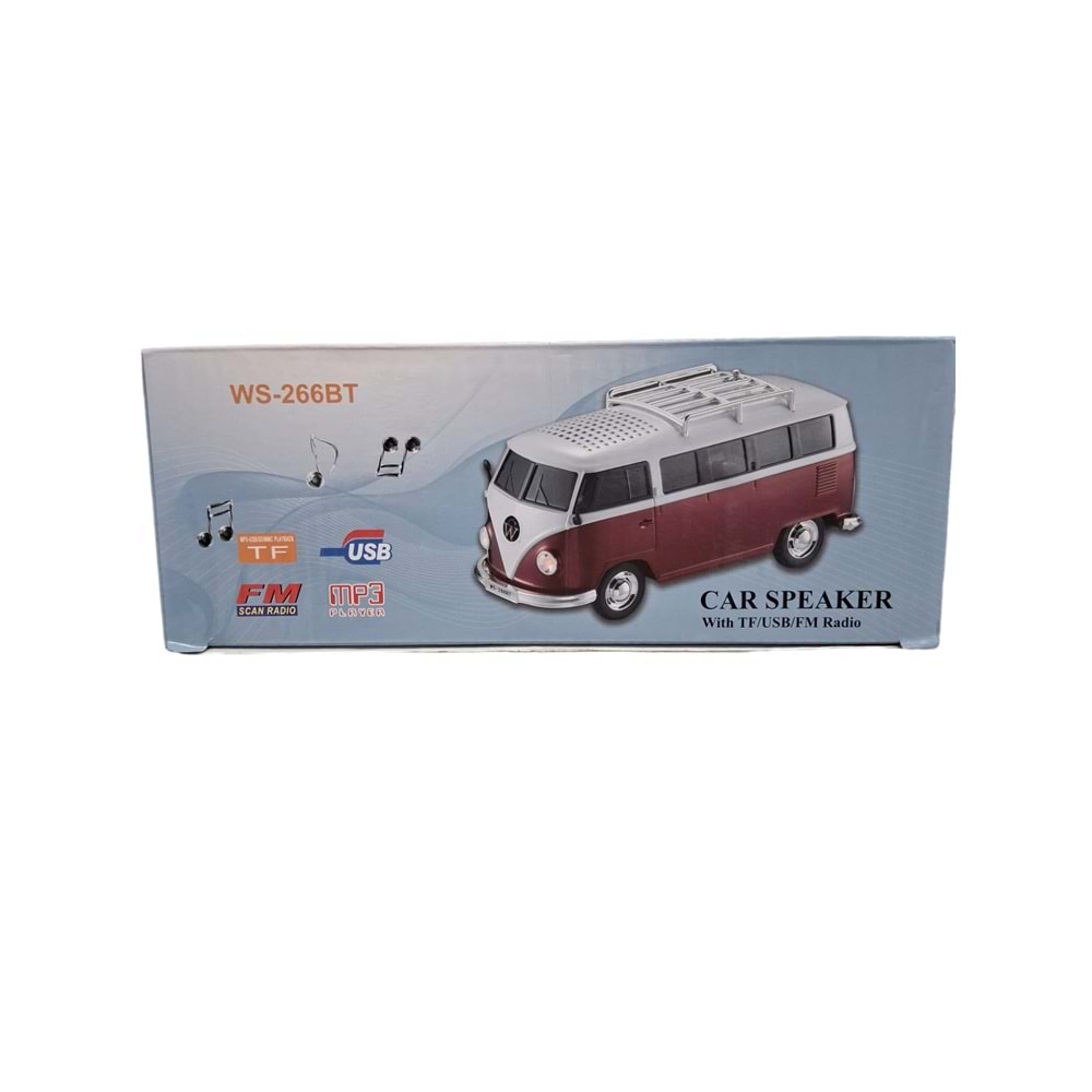 (WS-266BT) MÜZİK KUTUSU CAR