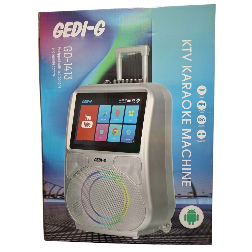 MÜZİK KUTUSU LED EKRANLI GD-1413
