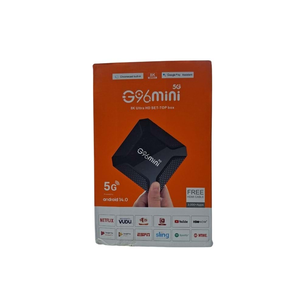 ANDROİD TV BOX 4K (G96 MİNİ)