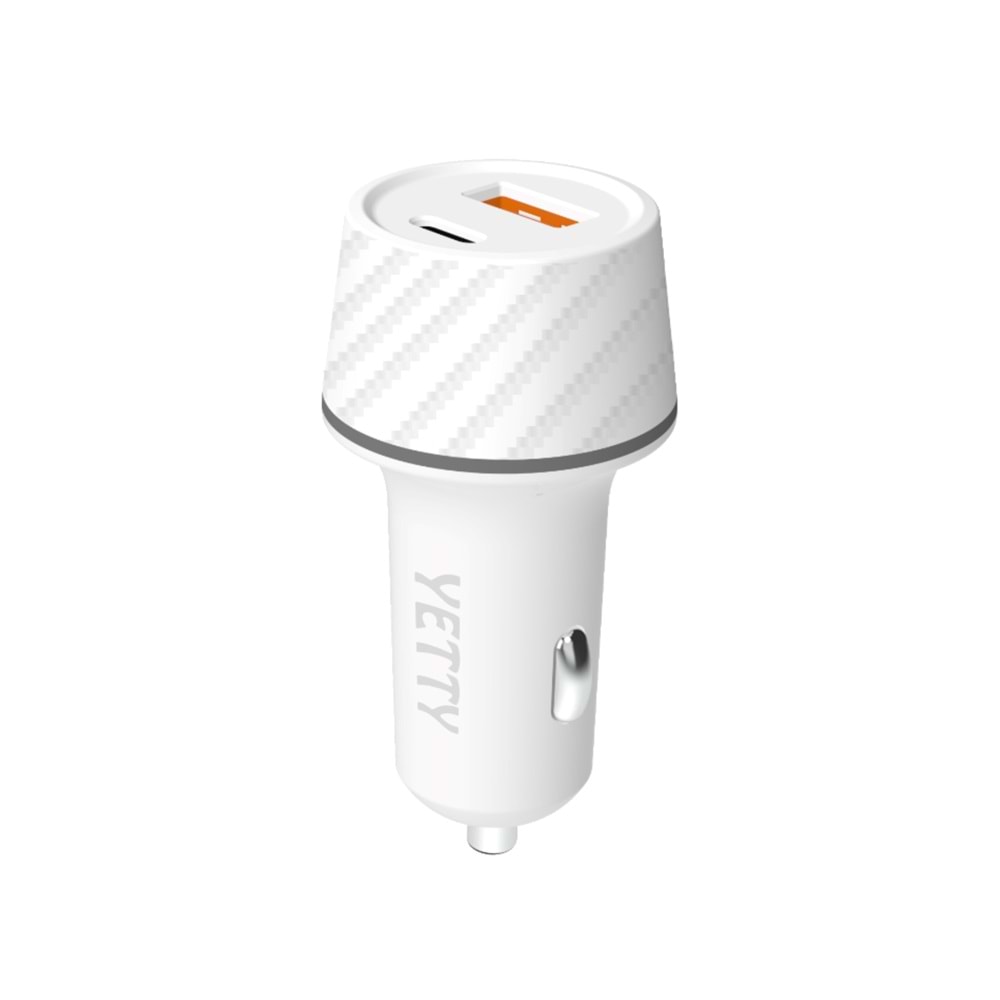 38W USB+PD OTO ŞARJ YETTY (YC-38B)
