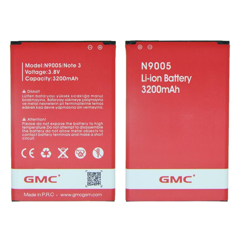 N9005 BATARYA GMC