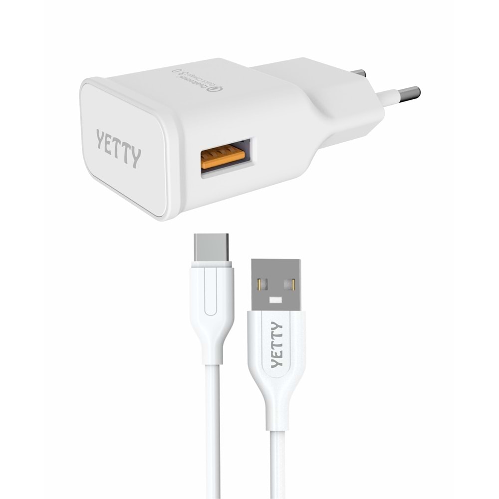 18W TYPE-C ŞARJ YETTY (YT-40T)-5Lİ